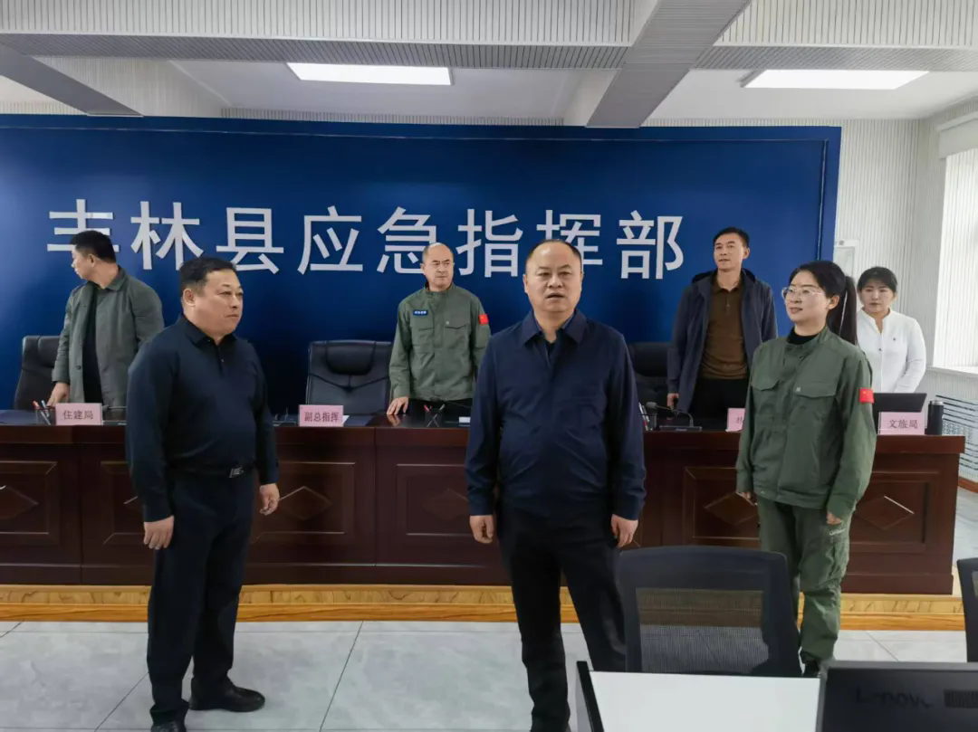 姜治富对全县重点工作进行调研