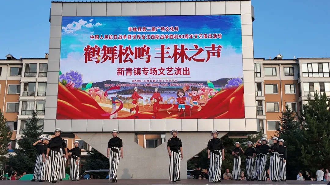 丰林县举办第二届“鹤舞松鸣·丰林之声”广场文化月暨新青镇专场文艺演出