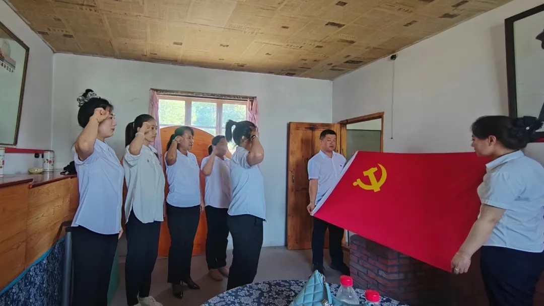 丰林县旅游发展中心党支部开展“喜迎七一践初心”主题党日活动