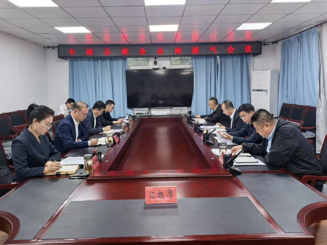 丰林县政企会商通气会议召开